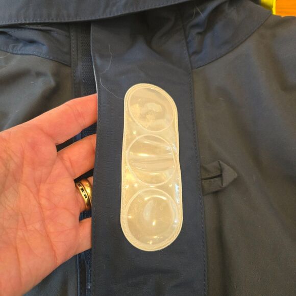 GILL OS2 Jacket Mens S Navy Sailing Yachting Waterproof Pockets OS2J Fishing - Picture 8 of 15